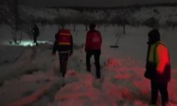 UMKE Dağda Yürüyerek Hastaya Ulaştı