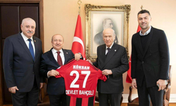 Burak Yılmaz ile Bahçeli Ankara’da Buluştu