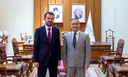 Abdulkadir Çay'dan Vali Kemal Çeber'e Ziyaret