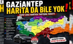 Gaziantep Haritada Bile Yok!