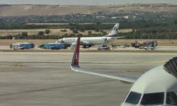 Gaziantep Havalimanı'nda Şok Olay
