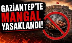 Gaziantep'te Mangal Yasaklandı!