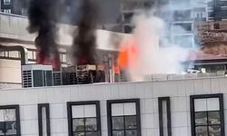 Şahinbey’de Yapımı Süren Hükûmet Konağında Yangın