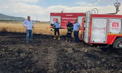 İslahiye’de Tarlada Yangın Paniği