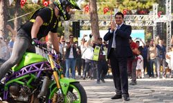Motosiklet tutkunları Dülük'te buluştu