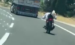 Trafikte canını hiçe saydı