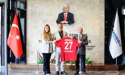 Başkan Memik Yılmaz’dan Kadooğlu’na Forma Jesti