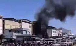 KÜSGET'te iş yerini alevler sardı