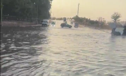 Başpınar'da Yollar Göle Döndü