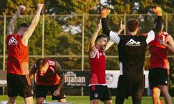 Gaziantep FK’da Eyüpspor maçı öncesi neşeli anlar