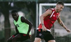 Gaziantep FK'da Rize maçı öncesi taktik çalışma