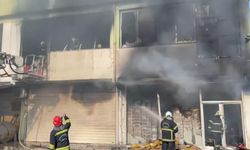 Gaziantep’te iş yerini alevler sardı