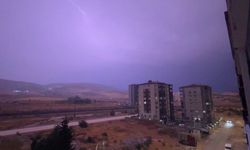 Gaziantep'te Korkutan Gece: Şimşek ve Yağış Etkili Oldu