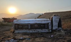 Gaziantep'te Korkutan Kaza: Tanker Arazide Devrildi