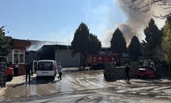 Gaziantep’te tekstil fabrikasında yangın