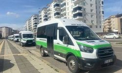 Nizip toplu taşımayı durdurdu
