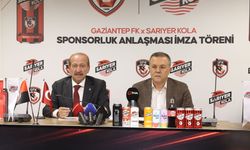 Gaziantep FK'nın Sponsoru Sarıyer Kola