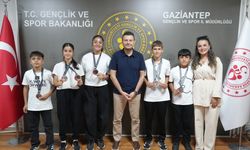 Gaziantepli sporculardan Şahin’e ziyaret