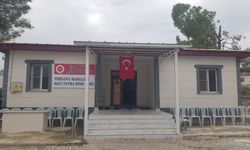 Depremde zarar gören cami yeniden açıldı