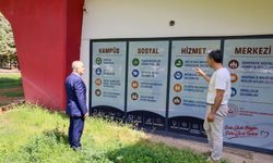 GAÜN'de Hizmet Merkezleri Yerinde İncelendi