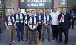 Gaziantep Adliyesi önünde Netanyahu davası açıklaması