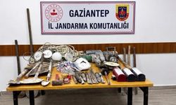Gaziantep’te izinsiz define kazısına jandarma engeli