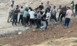 Gaziantep’te taş ve sopalar havada uçuştu
