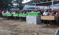 Gaziantep'teki Kazada Ölenler Defnedildi