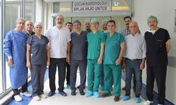 Gaziantep’te çocuk kalp tedavisinde Türkiye ilk