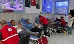 Gaziantep'te Kan Bağışı Kampanyasına Yoğun İlgi