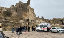 Nevşehir Göreme'de Peribacası Çöktü