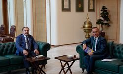 Veysel Eroğlu'ndan Vali Kemal Çeber'e Ziyaret