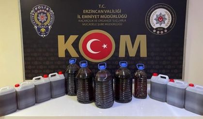 80 Litre Sahte Alkol Ele Geçirildi