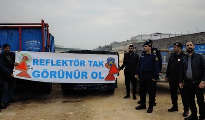 Gaziantep'te Jandarmadan Traktör Sürücülerine Eğitim