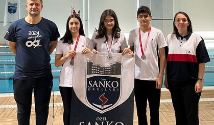 SANKO Okulları Yüzmede Bölge Şampiyonu Oldu