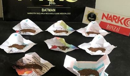 Batman'da Uyuşturucu Operasyonu: 4 Kilogram Skunk Ele Geçirildi