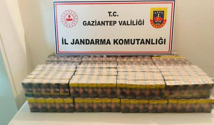 Gaziantep'te 1,5 milyonluk kaçakçılık operasyonu