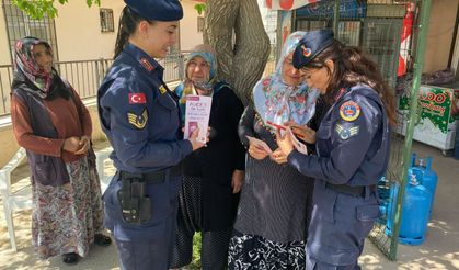 Gaziantep'te jandarma KADES uygulamasını tanıttı