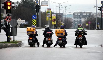 Gaziantep'te Motokuryelerden Protesto