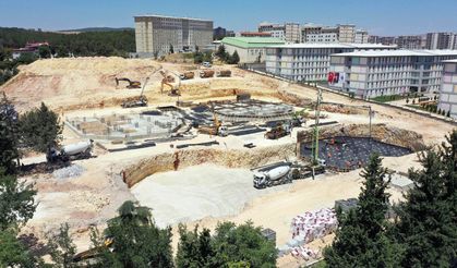 Gaziantep Üniversitesinde Yeni Kütüphane Binasının Temeli Atıldı