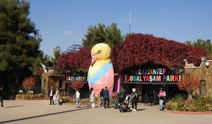 Gaziantep Doğal Yaşam Parkı'na ziyaretçi akını