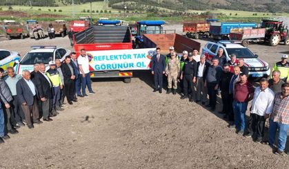 Gaziantep’te Jandarmadan Reflektör Hamlesi