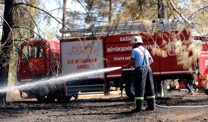 Gaziantep İslahiye'de Korkutan Yangın!