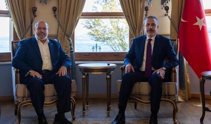 Hakan Fidan, Hamas Heyeti ile görüştü