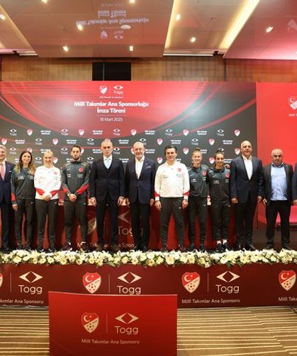 TOGG Milli Takıma Sponsor Oldu