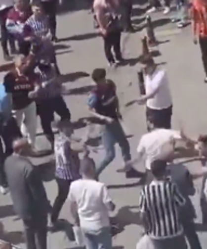 Gaziantep'te Maç Öncesi Ortalık Karıştı!