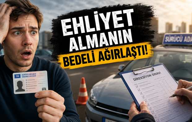 Gaziantep'te Ehliyet Hayali Kurana Kötü Haber