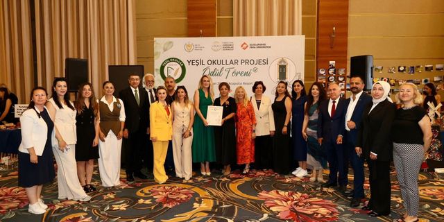 Gaziantep'ten Yeşil Okullar Projesi'ne Büyük Gurur