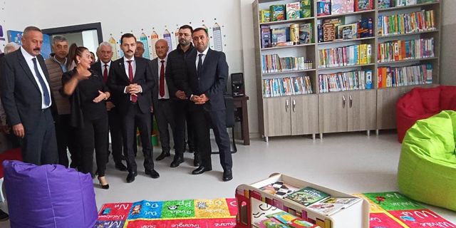 İslahiye'de 5 bin kitaplı çocuk kütüphanesi açıldı