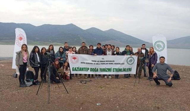 İslahiye'de Üniversite Öğrencileri Kuş Gözlemciliği Yaptı